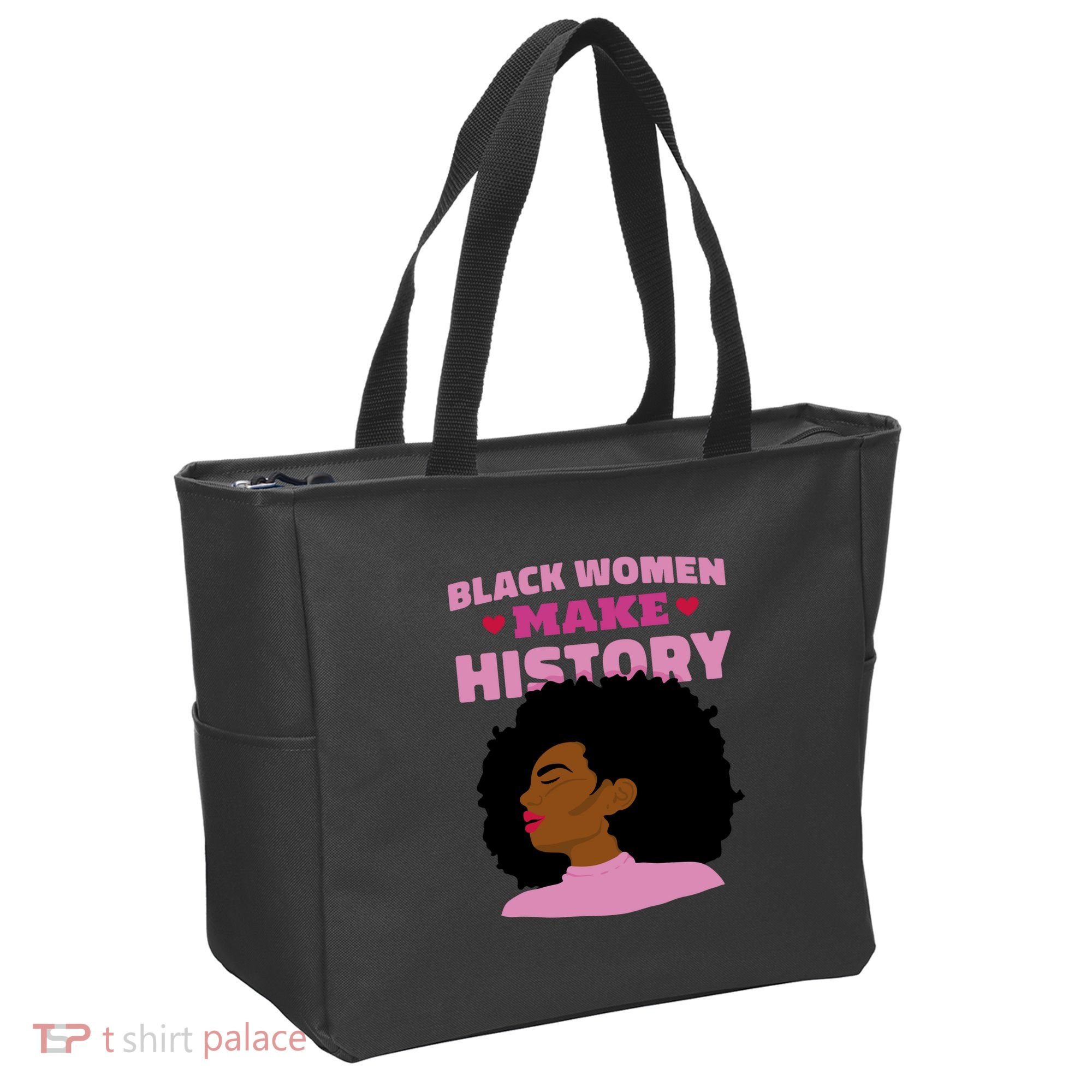 Black Women Make History Female Tote Bag
