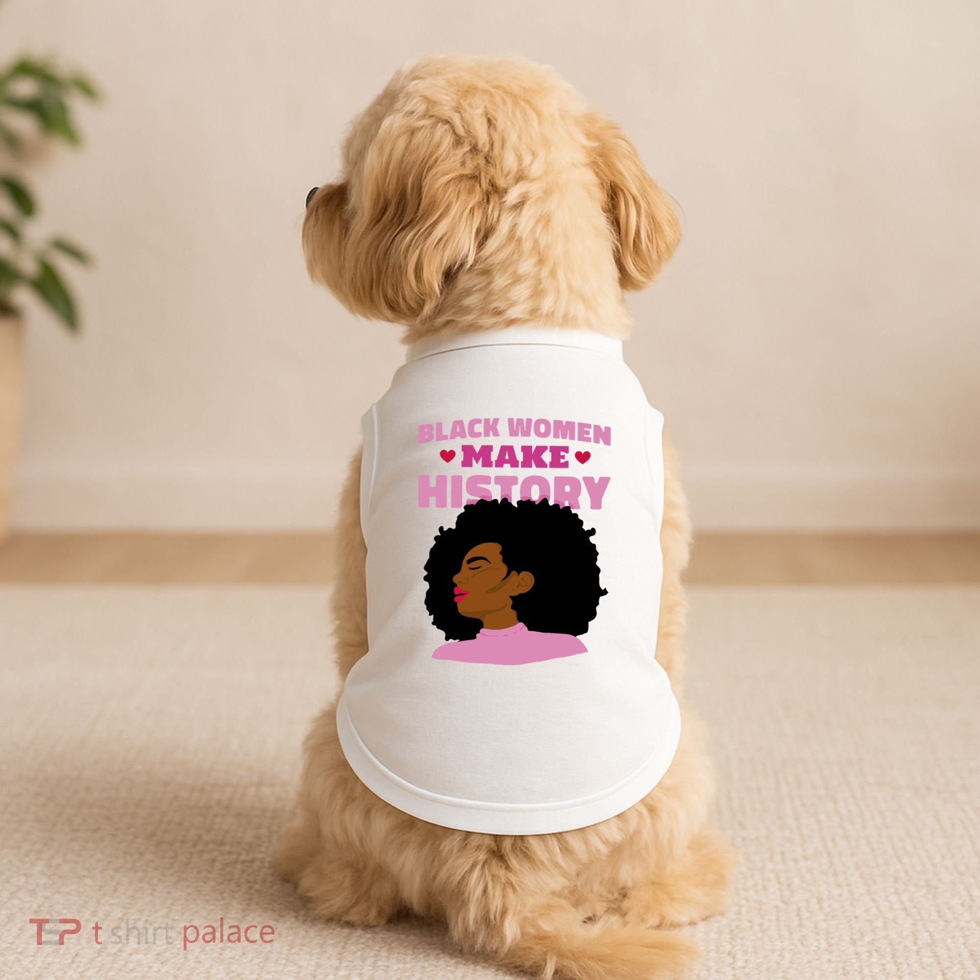 Black Women Make History Female Doggie Tank