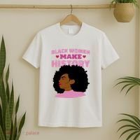 Black Women Make History Female T-Shirt thumb 2