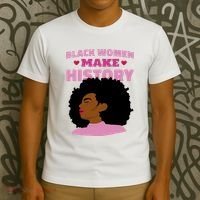 Black Women Make History Female T-Shirt thumb 3
