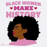Black Women Make History Female Ornament thumb 1