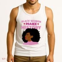 Black Women Make History Female Tank Top thumb 3