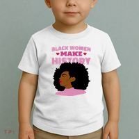 Black Women Make History Female Toddler T-Shirt thumb 2