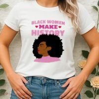 Black Women Make History Female Women's T-Shirt thumb 2