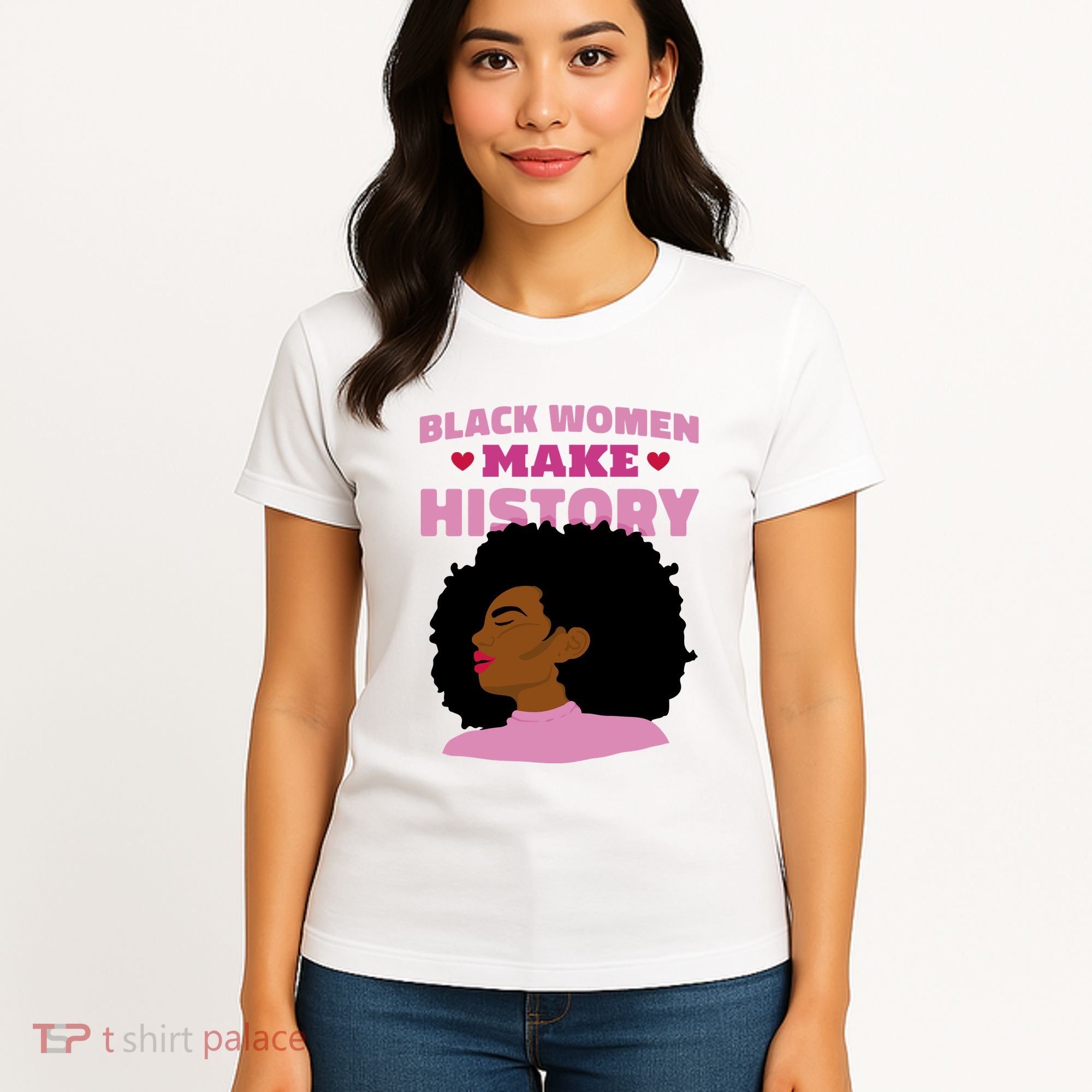 Black Women Make History Female Women's T-Shirt