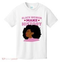 Black Women Make History Female Kids T-Shirt thumb 0