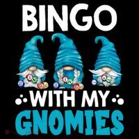 Bingo With My Gnomies Funny Bingo Gnome Coffee Mug thumb 5