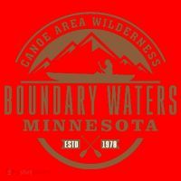 Boundary Waters Minnesota Canoe Area Santa Hat thumb 1