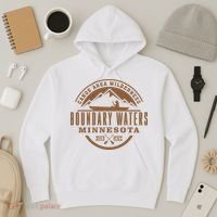Boundary Waters Minnesota Canoe Area Hoodie thumb 3