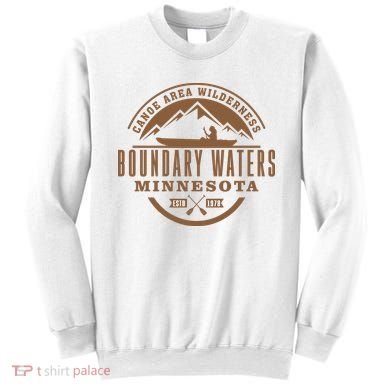 Boundary Waters Minnesota Canoe Area Sweatshirt