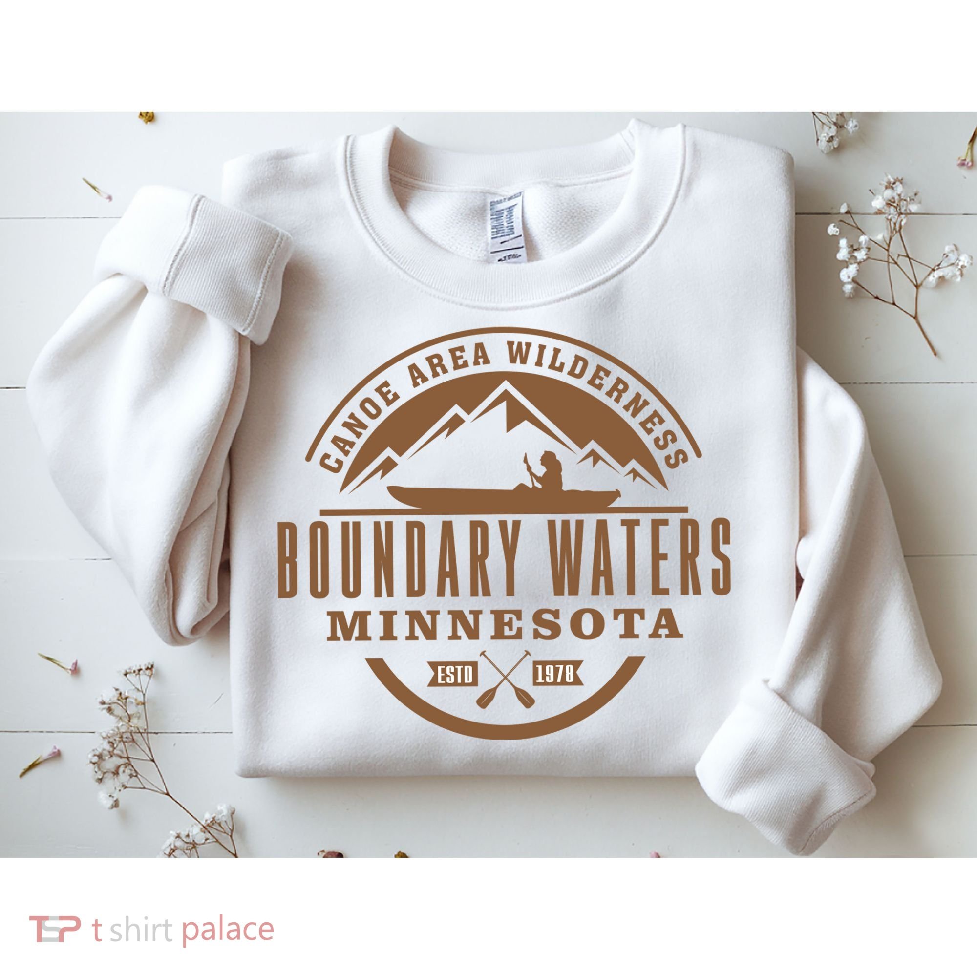Boundary Waters Minnesota Canoe Area Sweatshirt