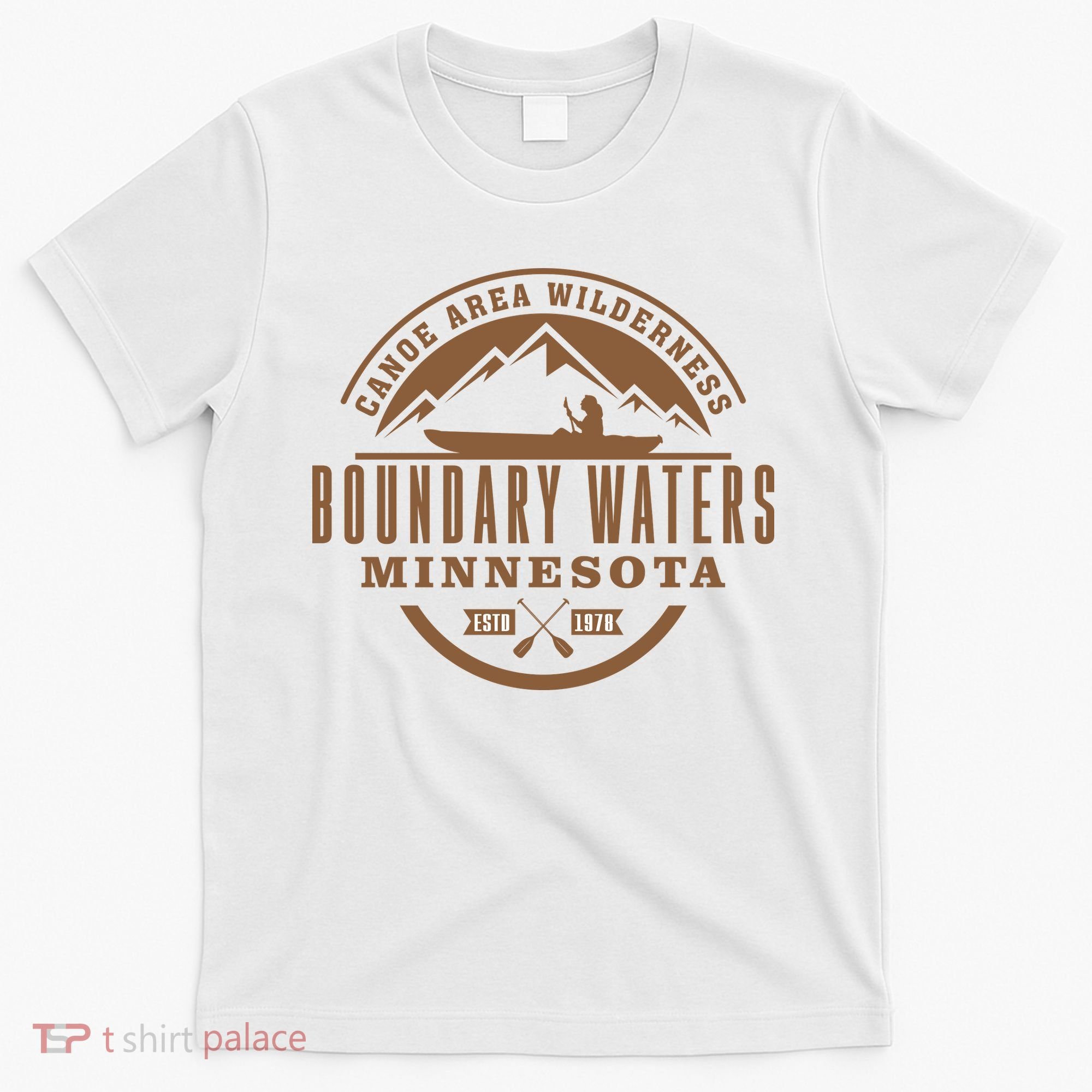 Boundary Waters Minnesota Canoe Area T-Shirt