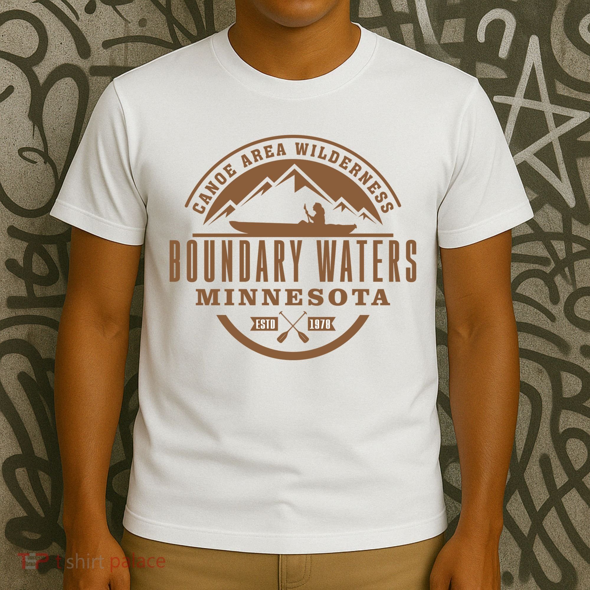 Boundary Waters Minnesota Canoe Area T-Shirt