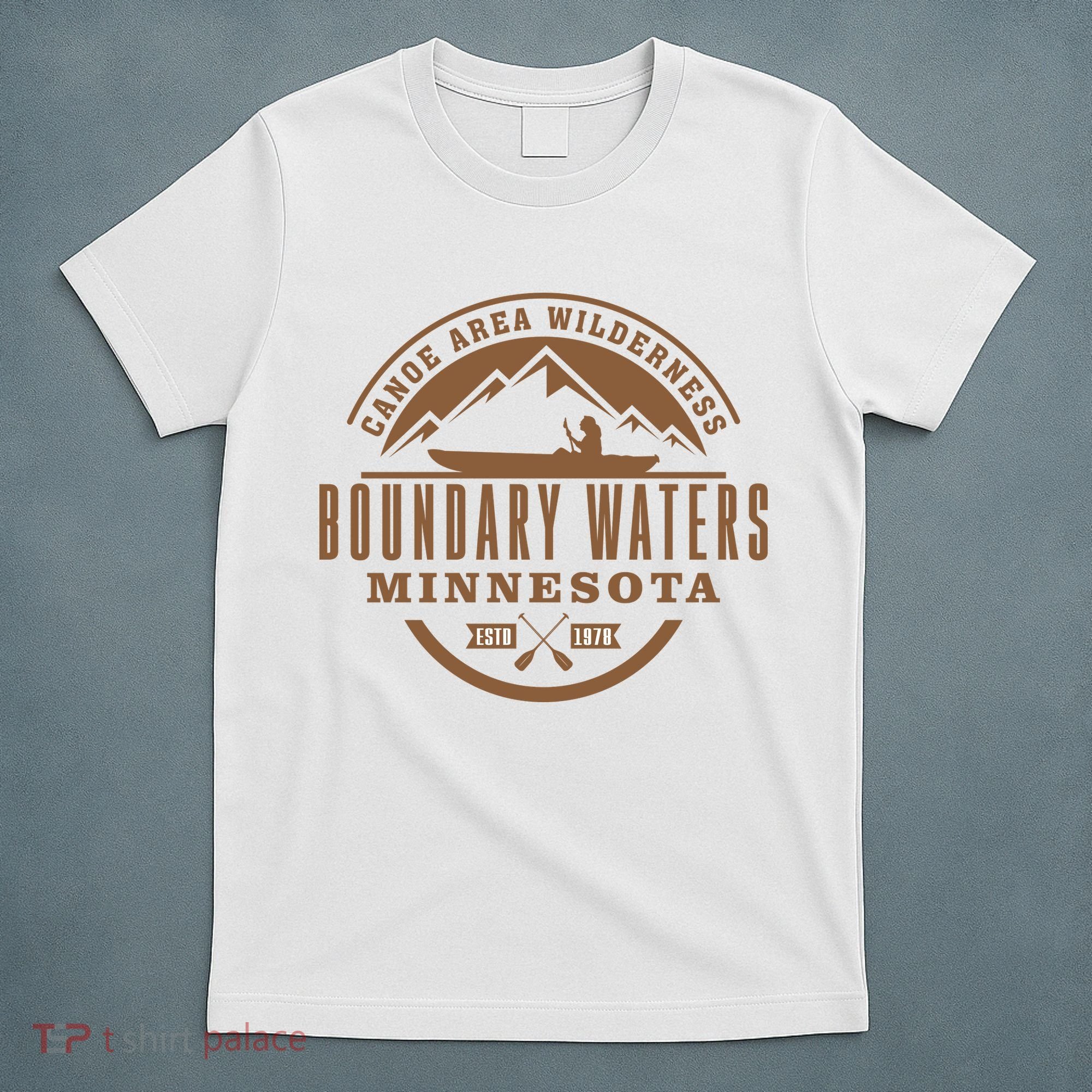 Boundary Waters Minnesota Canoe Area T-Shirt
