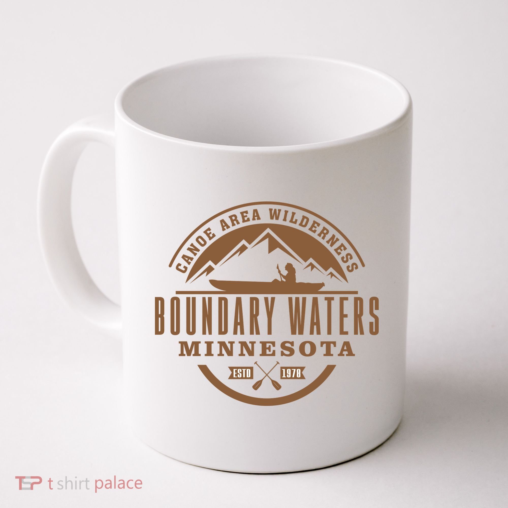 Boundary Waters Minnesota Canoe Area Coffee Mug