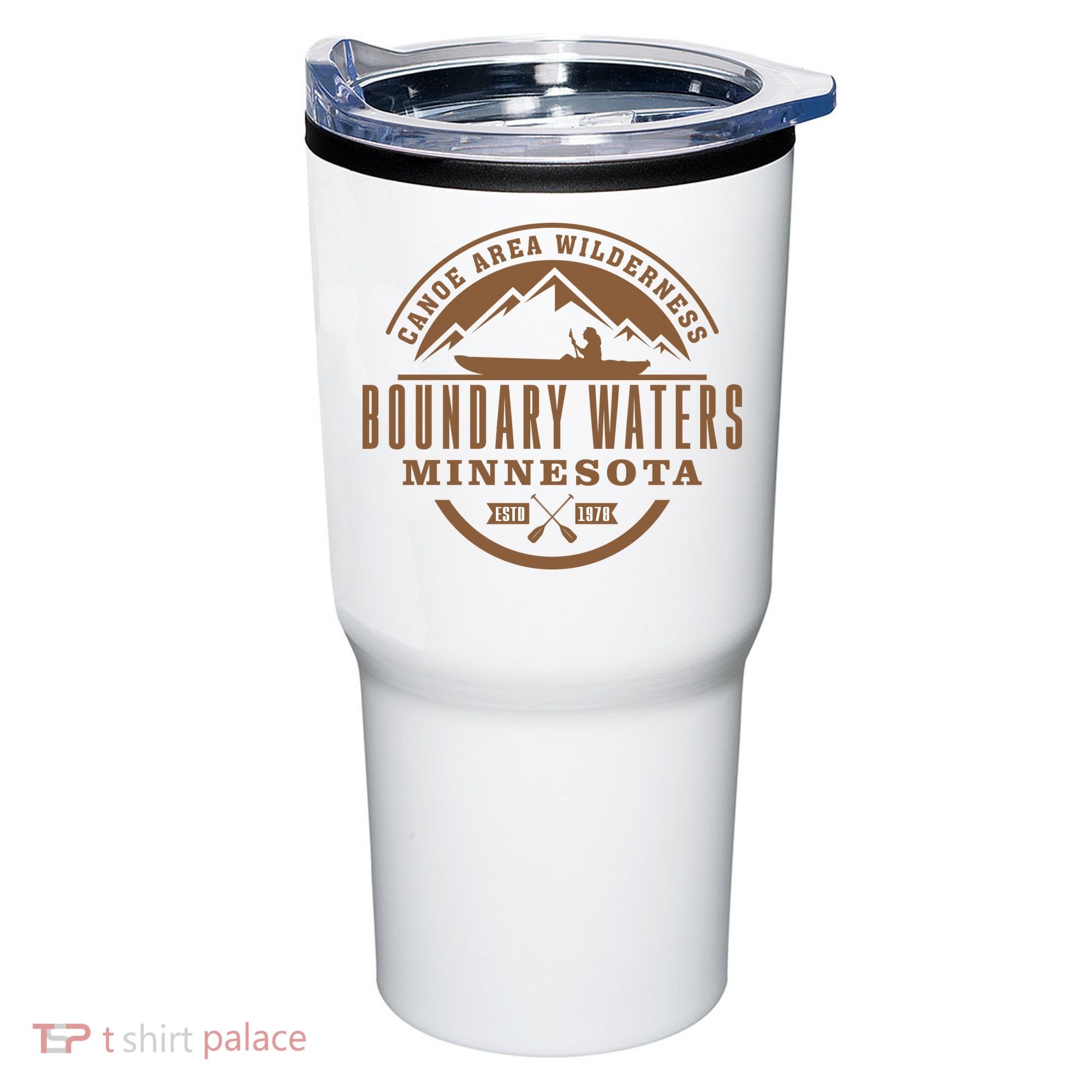 Boundary Waters Minnesota Canoe Area Tumbler