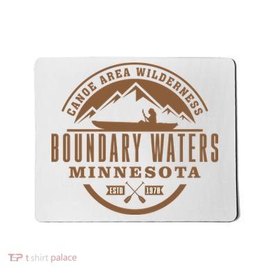Boundary Waters Minnesota Canoe Area Mousepad