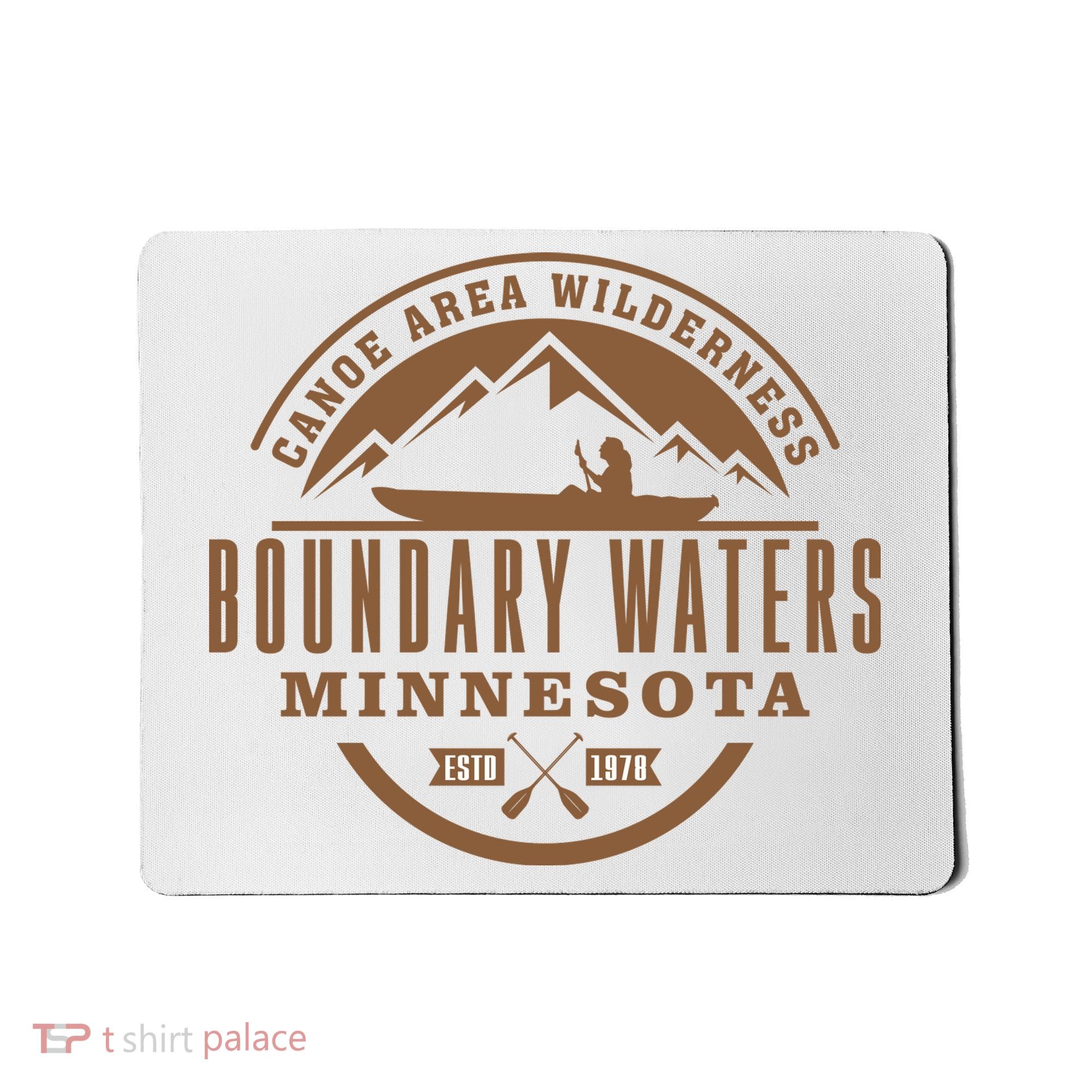 Boundary Waters Minnesota Canoe Area Mousepad