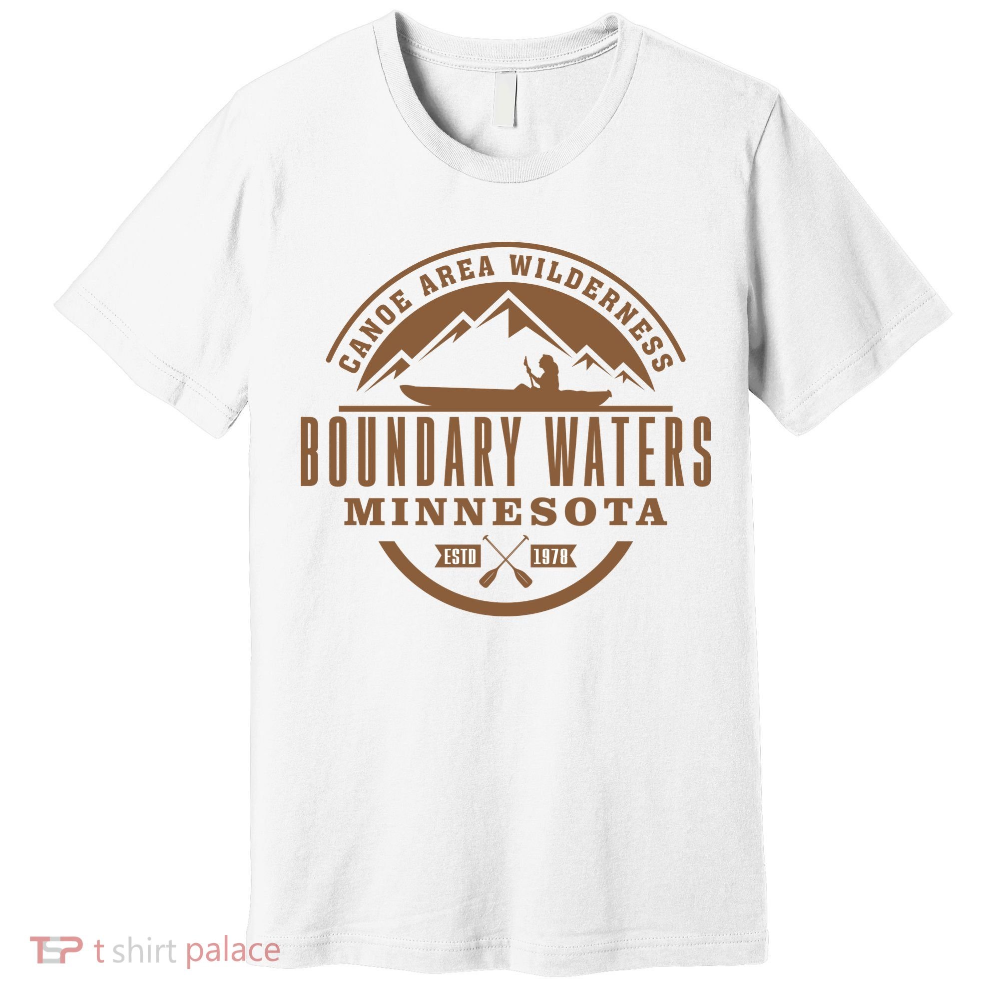 Boundary Waters Minnesota Canoe Area Premium T-Shirt