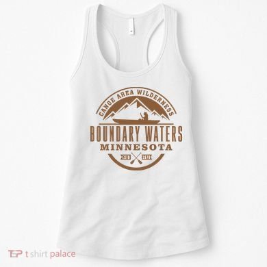 Boundary Waters Minnesota Canoe Area Women's Tank Top