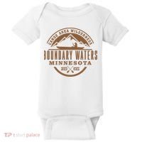 Boundary Waters Minnesota Canoe Area Baby Bodysuit thumb 0