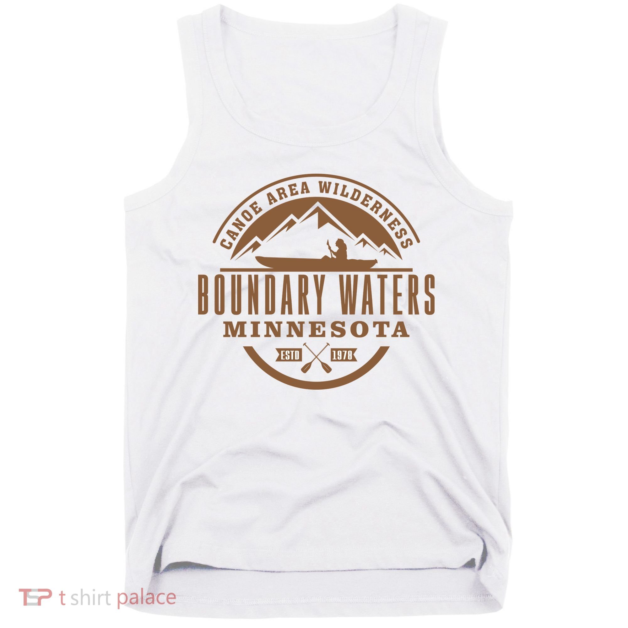Boundary Waters Minnesota Canoe Area Tank Top
