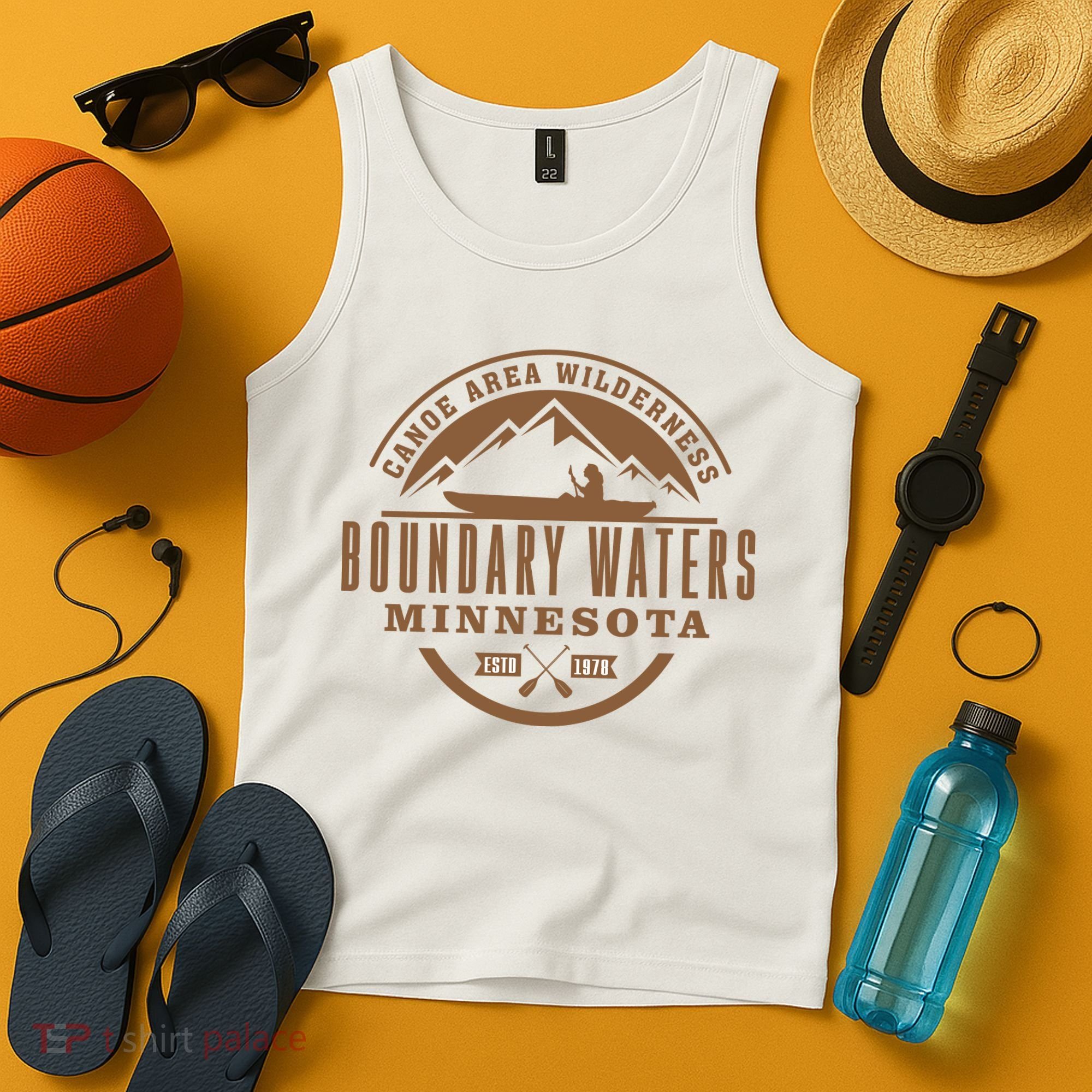 Boundary Waters Minnesota Canoe Area Tank Top