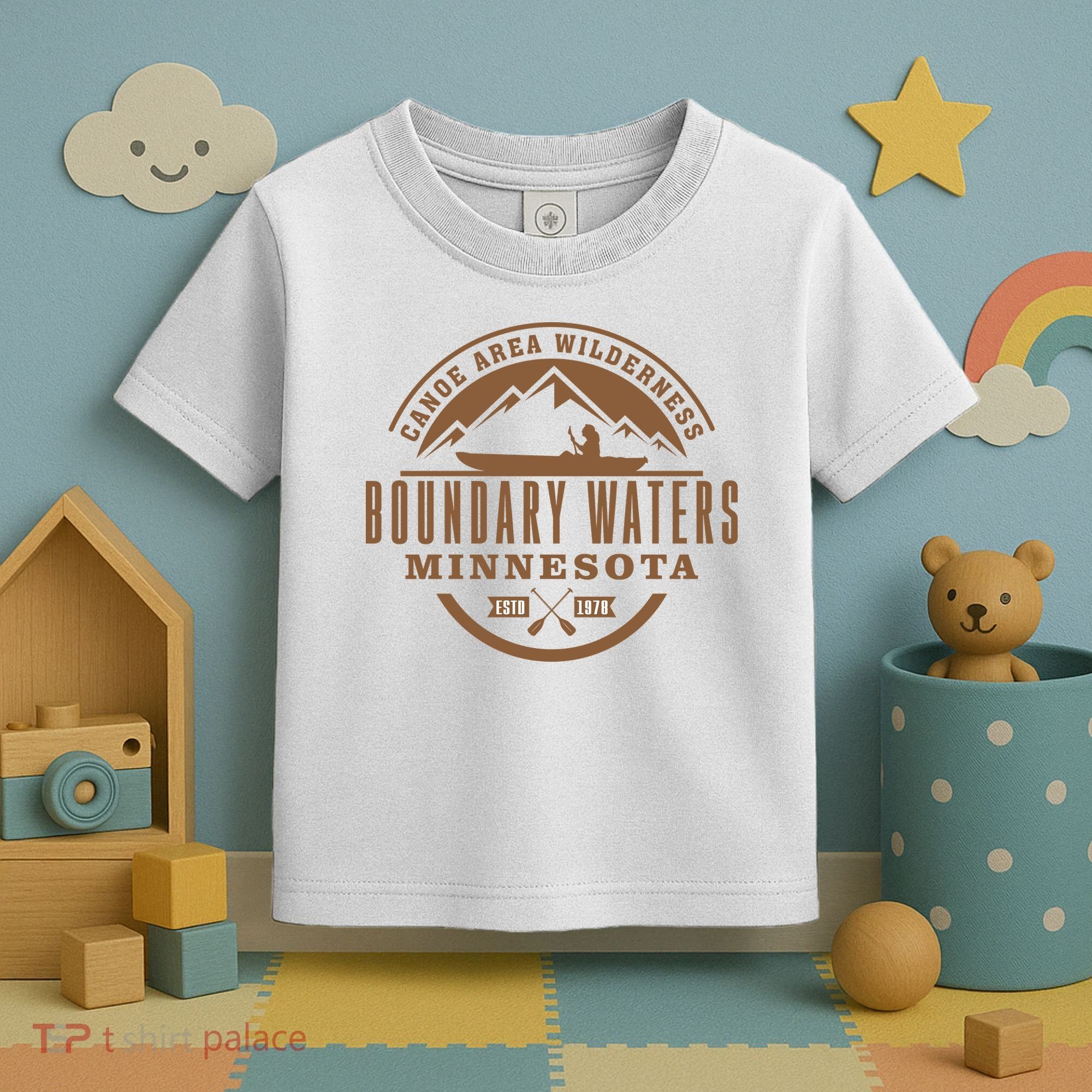 Boundary Waters Minnesota Canoe Area Toddler T-Shirt