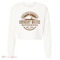 Boundary Waters Minnesota Canoe Area Cropped Pullover Crew thumb 0
