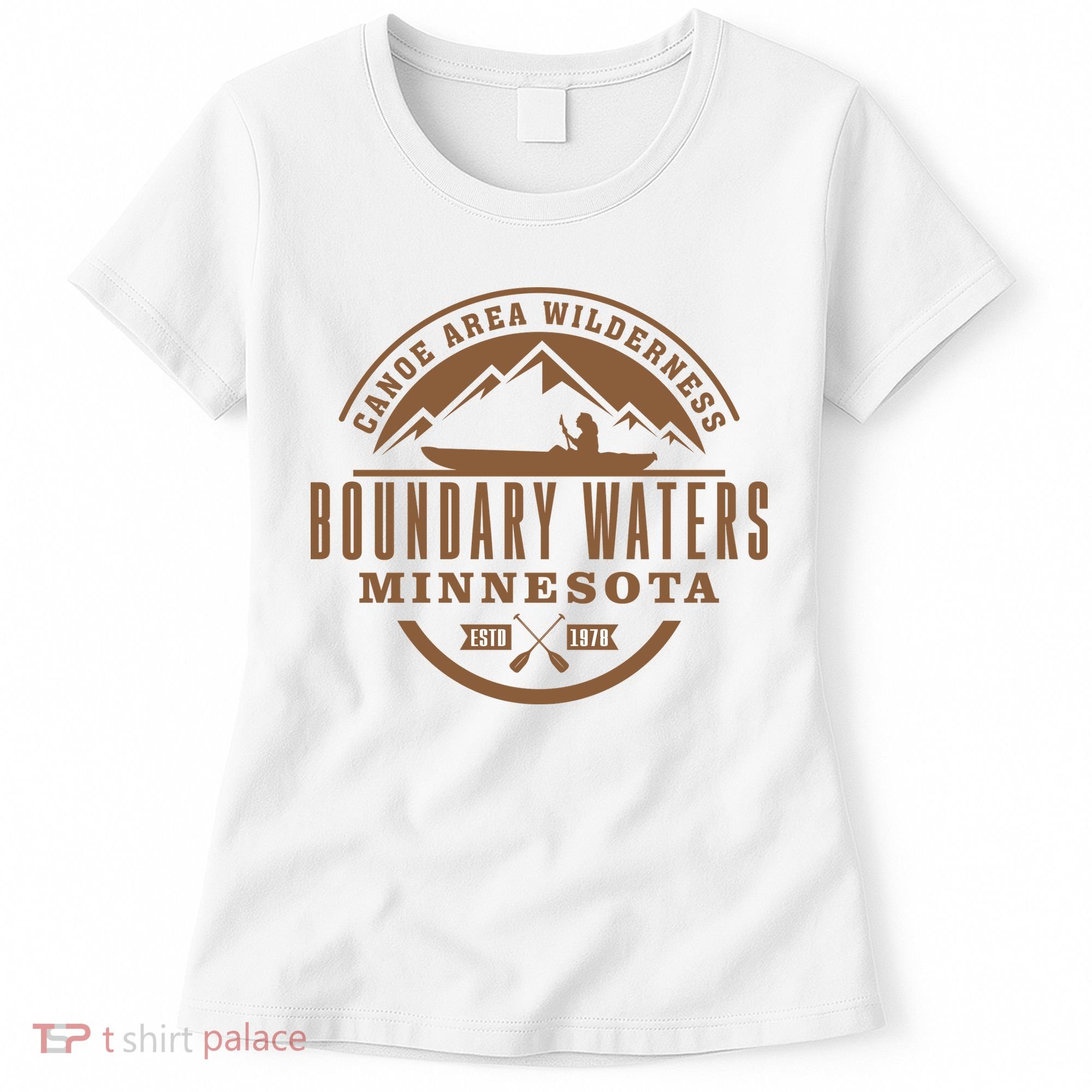 Boundary Waters Minnesota Canoe Area Women's T-Shirt