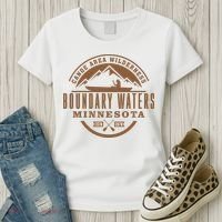 Boundary Waters Minnesota Canoe Area Women's T-Shirt thumb 3