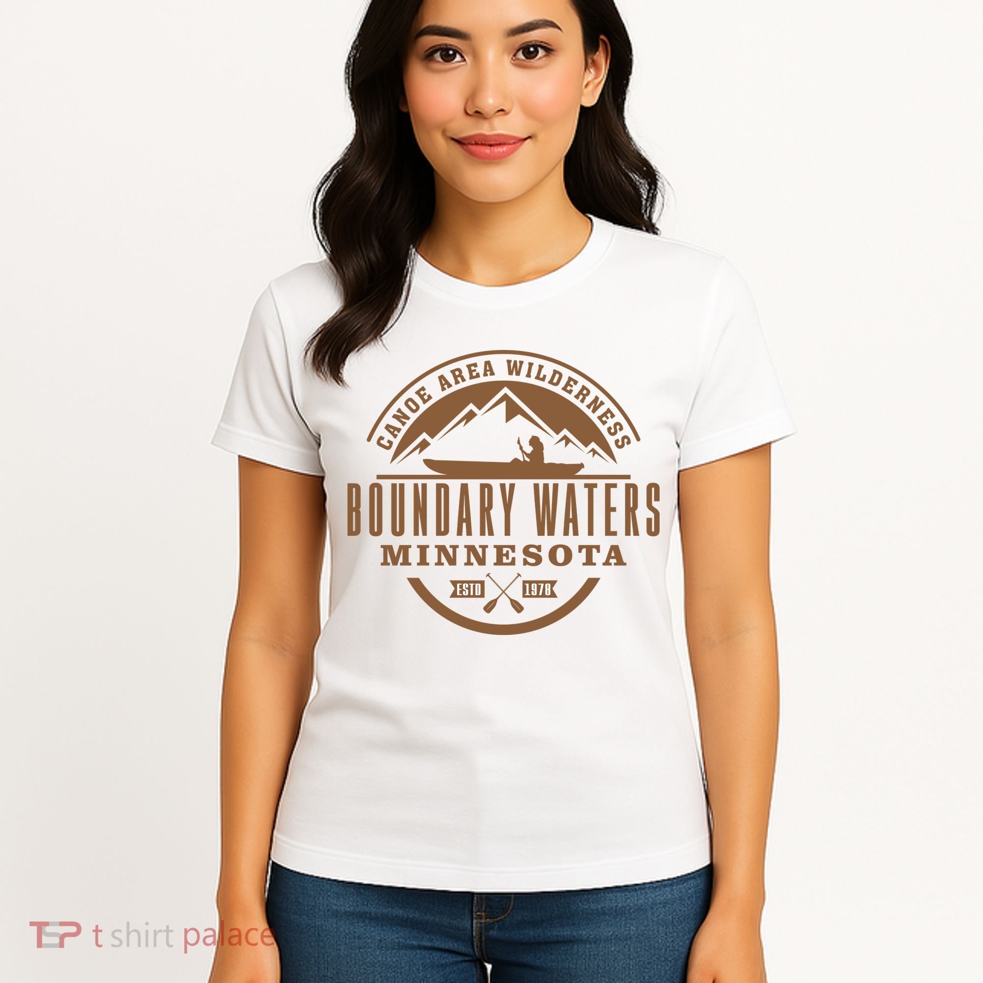 Boundary Waters Minnesota Canoe Area Women's T-Shirt