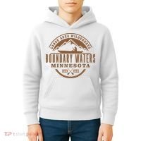 Boundary Waters Minnesota Canoe Area Kids Hoodie thumb 4