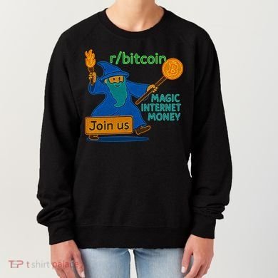 Bitcoin Wizard Magic Internet Money Women's Sweatshirt