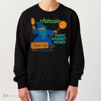 Bitcoin Wizard Magic Internet Money Women's Sweatshirt thumb 0