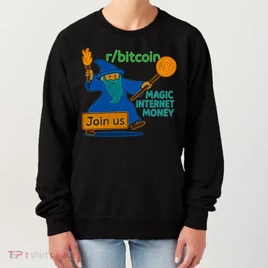 Bitcoin Wizard Magic Internet Money Women's Sweatshirt
