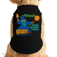 Bitcoin Wizard Magic Internet Money Doggie Tank thumb 0