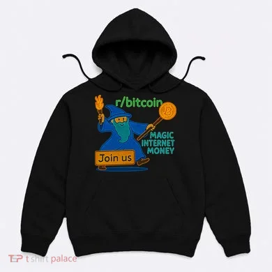 Bitcoin Wizard Magic Internet Money Hoodie