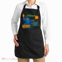 Bitcoin Wizard Magic Internet Money Apron thumb 2