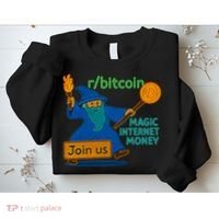 Bitcoin Wizard Magic Internet Money Sweatshirt thumb 2