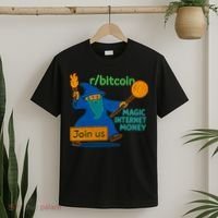 Bitcoin Wizard Magic Internet Money T-Shirt thumb 2