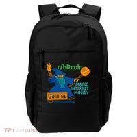 Bitcoin Wizard Magic Internet Money Backpack thumb 0