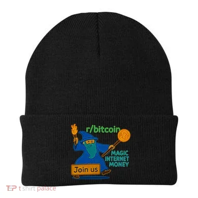 Bitcoin Wizard Magic Internet Money Beanie