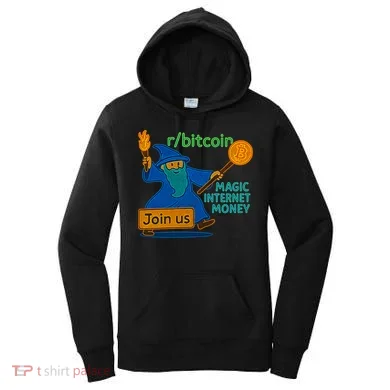 Bitcoin Wizard Magic Internet Money Women's Hoodie
