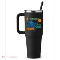 Bitcoin Wizard Magic Internet Money 40oz Vacuum Insulated Stainless Steel Travel Tumbler thumb 2