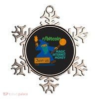 Bitcoin Wizard Magic Internet Money Ornament thumb 0