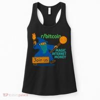 Bitcoin Wizard Magic Internet Money Women's Tank Top thumb 0