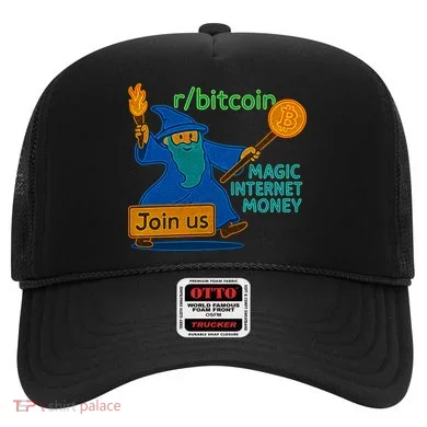 Bitcoin Wizard Magic Internet Money Hat