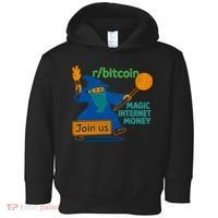 Bitcoin Wizard Magic Internet Money Toddler Hoodie thumb 0