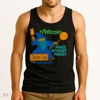 Bitcoin Wizard Magic Internet Money Tank Top thumb 3